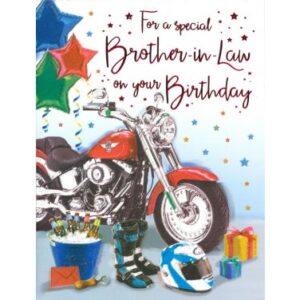 Brother-in-Law Birthday Card 80234