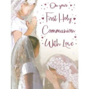 First Holy Communion Card 80260