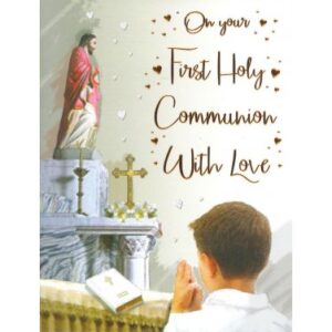 First Communion Card 80261