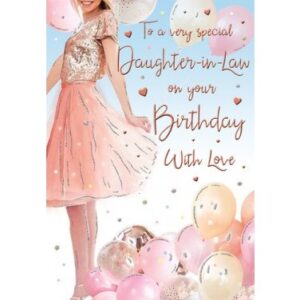 Daughter-in-Law Birthday Card 80438