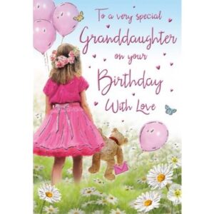 Granddaughter Birthday Card 80441