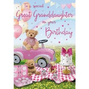 Great Granddaughter Birthday Card 80445