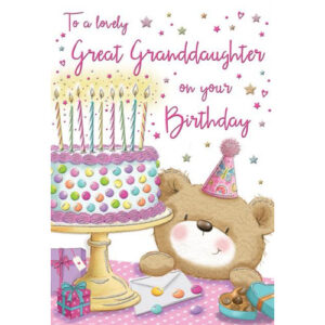 Great Granddaughter Birthday Card 80055