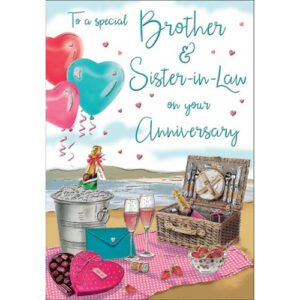 Brother And Sister-in-Law Anniversary Card - 80069