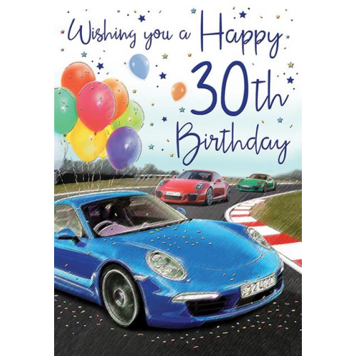 30th Birthday Card 80076
