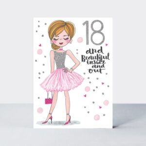 Rachel Ellen 18th Birthday Card VEN12