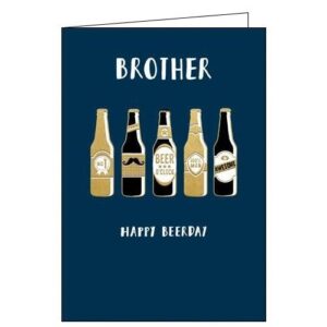 Woodmansterne Brother Birthday Card