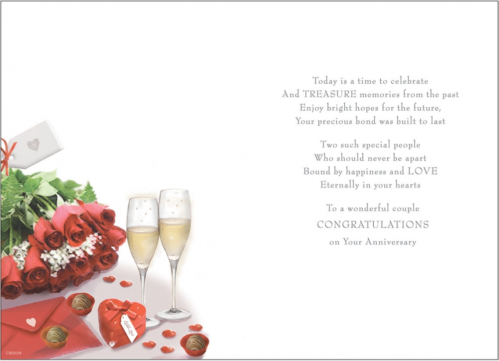 Anniversary Card R28 - Image 2