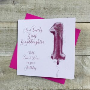 Great Granddaughter Age Cards