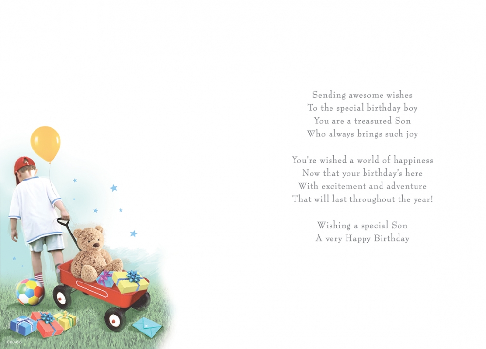 Son Birthday Card 80456 - Image 2