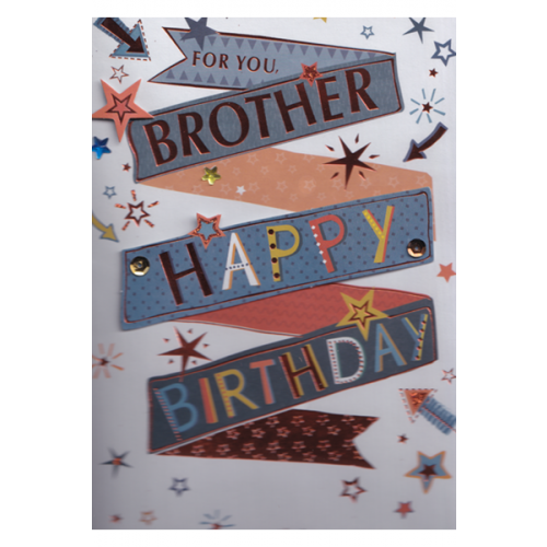 Brother Birthday Card 27720
