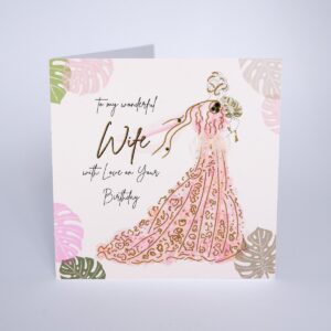 Five Dollar Shake Wife Birthday Card BG17