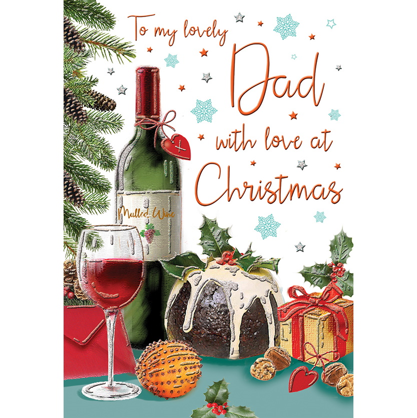 Dad Christmas Card 85015
