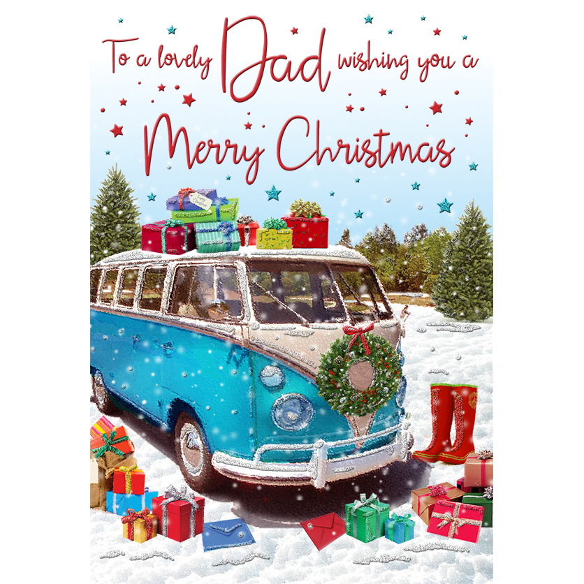 Dad Christmas Card - 85068