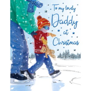 Daddy Christmas Card 85092