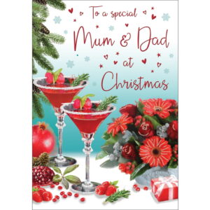 Special Mum & Dad Christmas Card 85156