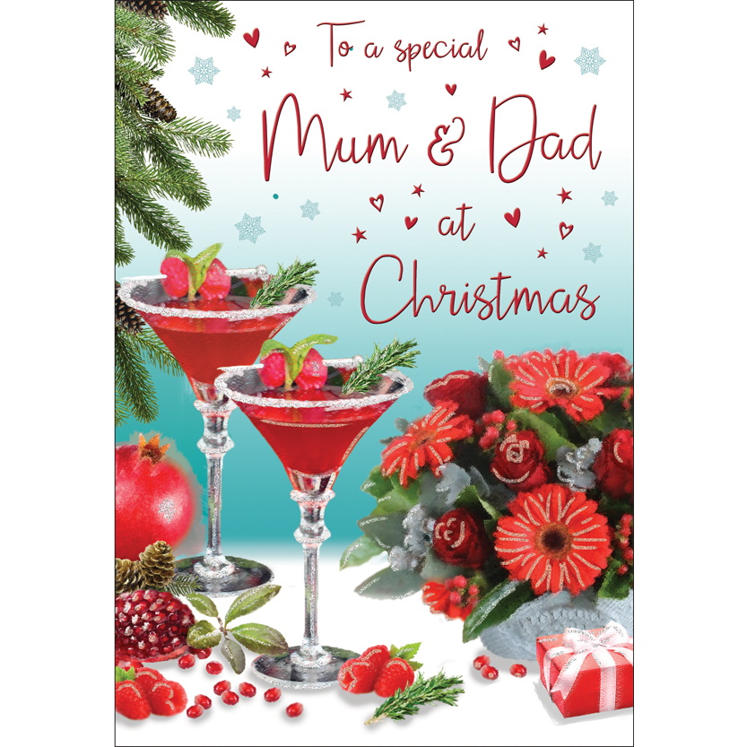 Special Mum & Dad Christmas Card 85156
