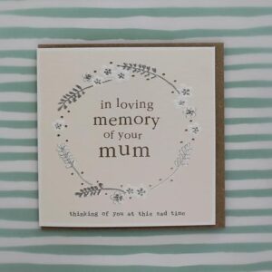 Molly Mae Mum Sympathy Card CB148