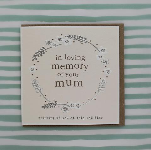 Molly Mae Mum Sympathy Card CB148