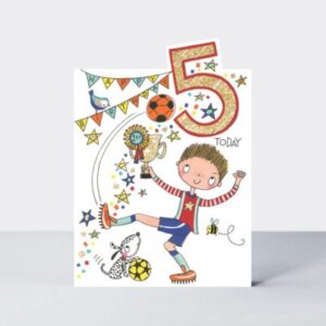 Rachel Ellen Designs 5th Birthday Card Cherry10