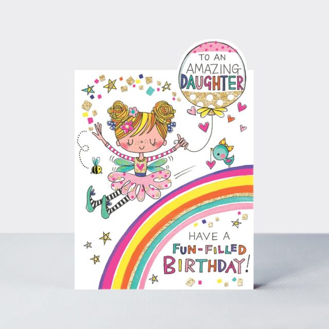 Rachel Ellen Designs Daughter Birthday Card CH36