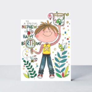 Rachel Ellen Designs Nephew Birthday Card Cherry41