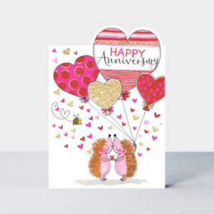 Rachel Ellen Designs Happy Anniversary Card Cherry58