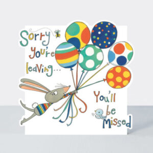 Rachel Ellen Sorry You’re Leaving Card CLOUD42