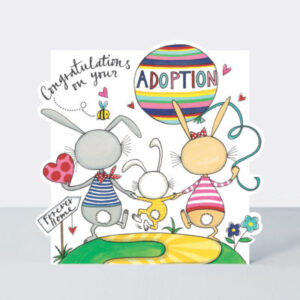 Rachel Ellen Designs Congratulations On Your Adoption Card CLOUD66