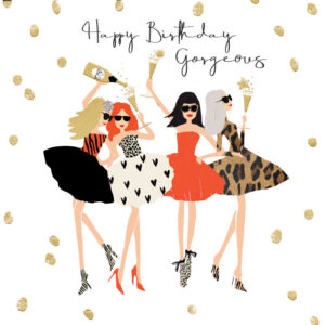 Hammond Gower Happy Birthday Gorgeous Card  CW001