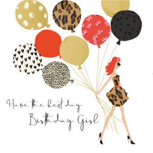 Hammond Gower Birthday Girl Card CW003