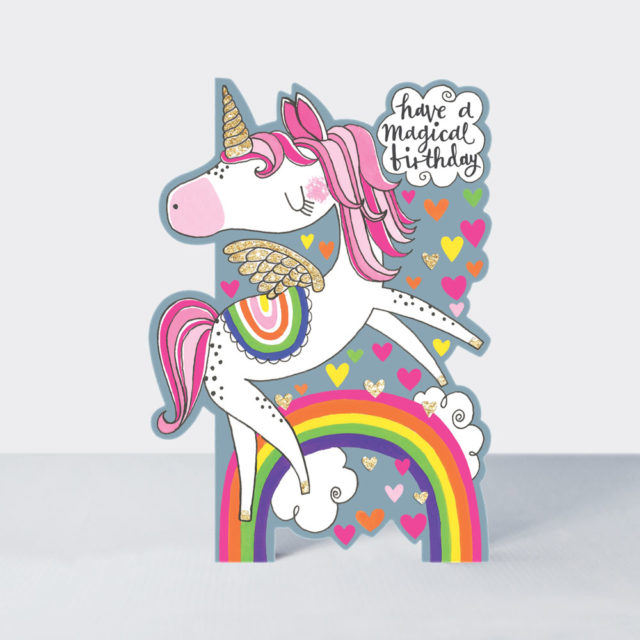 Rachel Ellen Designs Unicorn Birthday Card DAR1