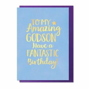 Bluebell 33 Godson Birthday Card DA143