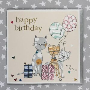 Molly Mae Cats Birthday Card FB139