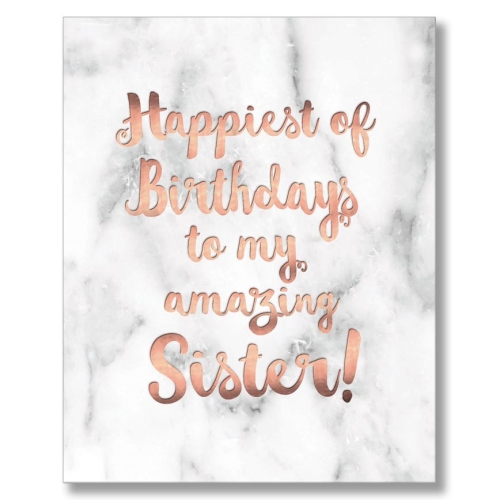 Bluebell 33 Sister Birthday Card GD047