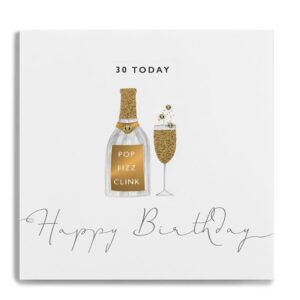 Janie Wilson 30th Birthday Card GLE17