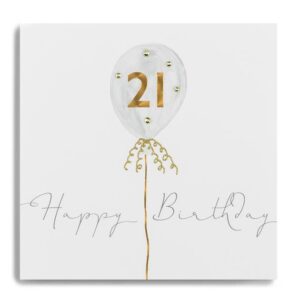 Janie Wilson 21st Birthday Card GLE72