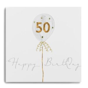 Janie Wilson 50th Birthday Card GLE75