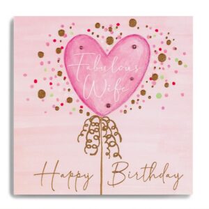 Janie Wilson Fabulous Wife Birthday Card MC15
