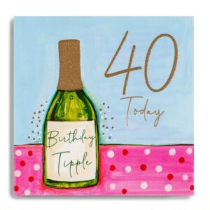 Janie Wilson 40th Birthday Card MC32