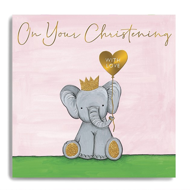 Janie Wilson Christening Card MC52