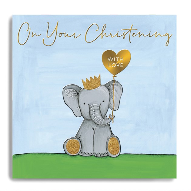 Janie Wilson Christening Card MC53