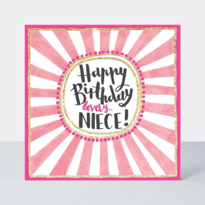 Rachel Ellen Designs Niece Birthday Card PF35