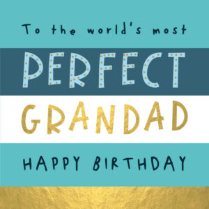 Hammond Gower Grandad Birthday Card PNK076
