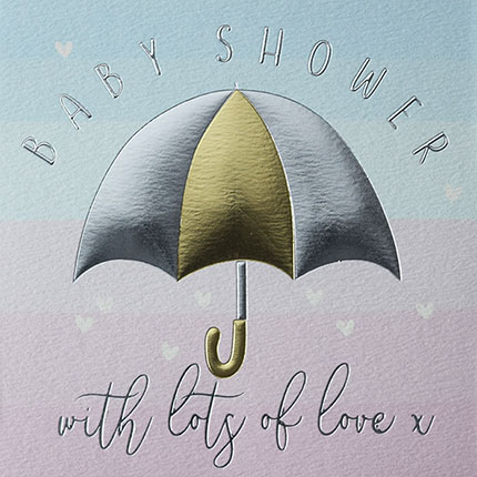 Wendy Jones-Blackett Baby Shower Card Q1075