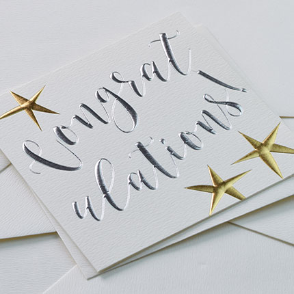 Wendy Jones-Blackett Congratulations Card Q1155 - Image 2