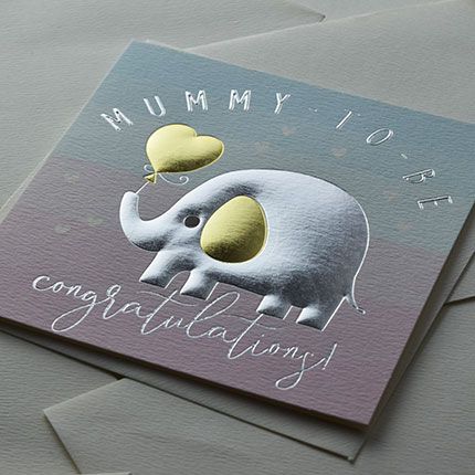 Wendy Jones-Blackett Mummy To Be Card Q1074 - Image 2