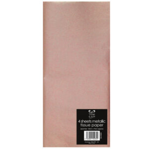 Metallic Tissue - Rose Gold