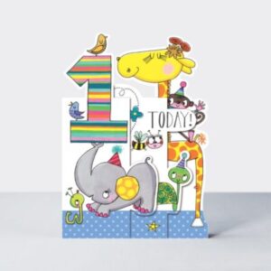Rachel Ellen Designs 1st Birthday Card SNAP1