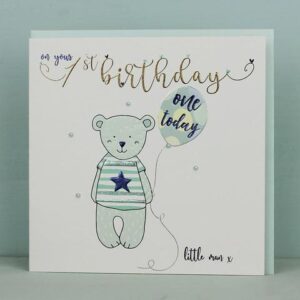 Molly Mae 1st Birthday Card TJ34